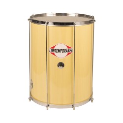 Surdo 16" x 50cm bois vernis - 8 tir. - Pro